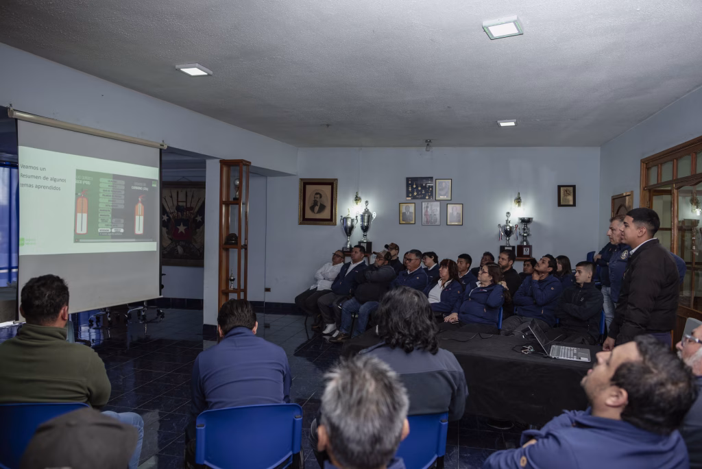 Capacitación uso de extintores