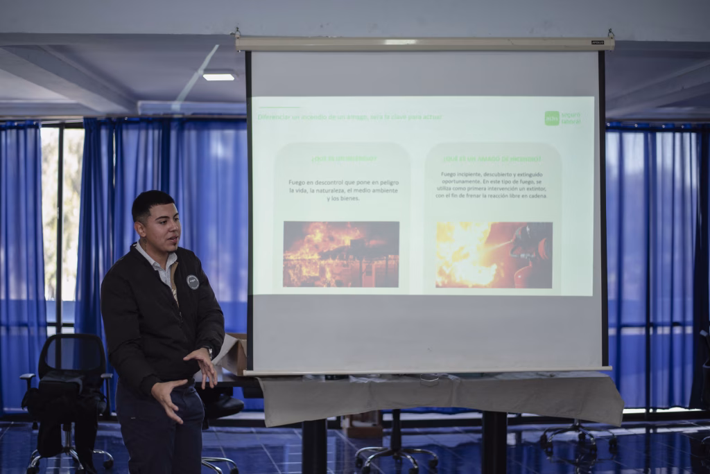 Capacitación uso de extintores